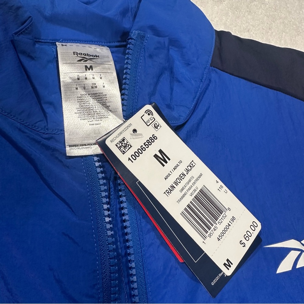 Men’s Reebok Windbreaker - Picture 3 of 16